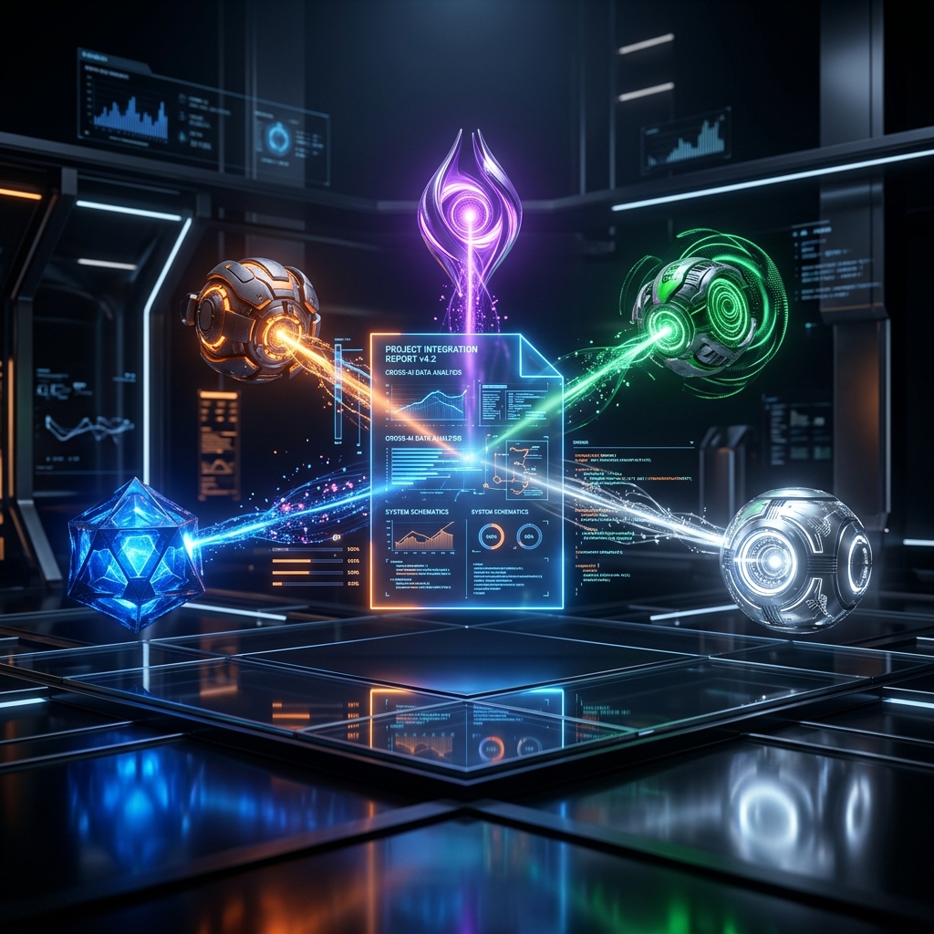 Five AI harnesses converging on a report